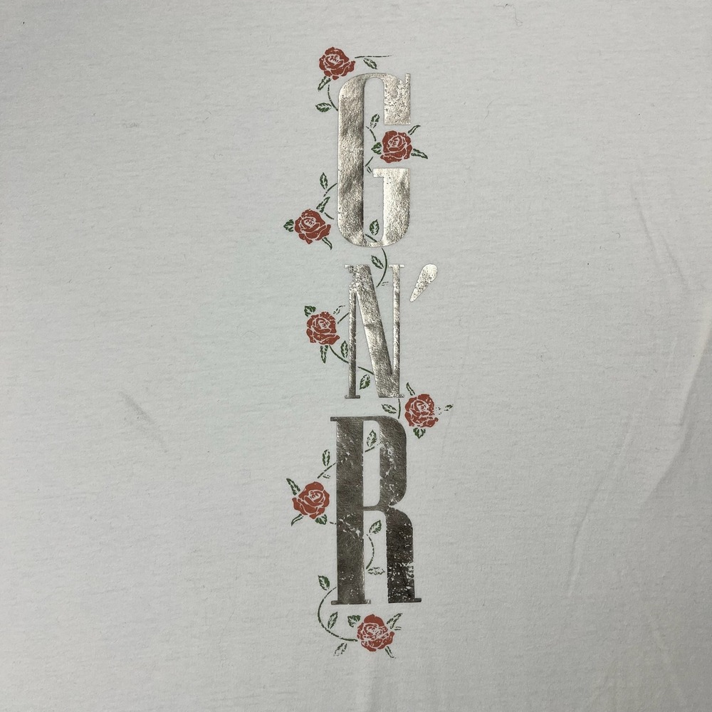 Maurices‎ Guns N Roses Graphic T-Shirt Short Sleeve Top White Size S - Picture 2 of 7